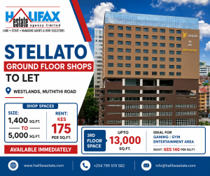 Stellato Ground Floor Shops To Let – Westlands