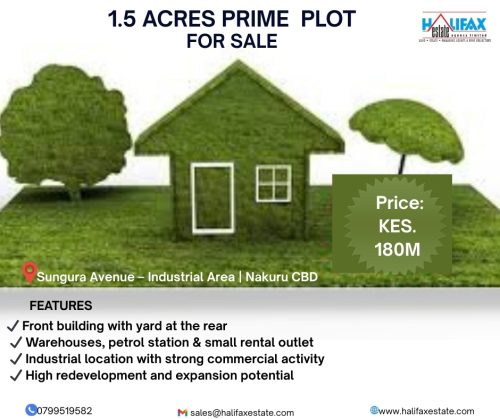 1.5 Acres Prime Plot - Nakuru